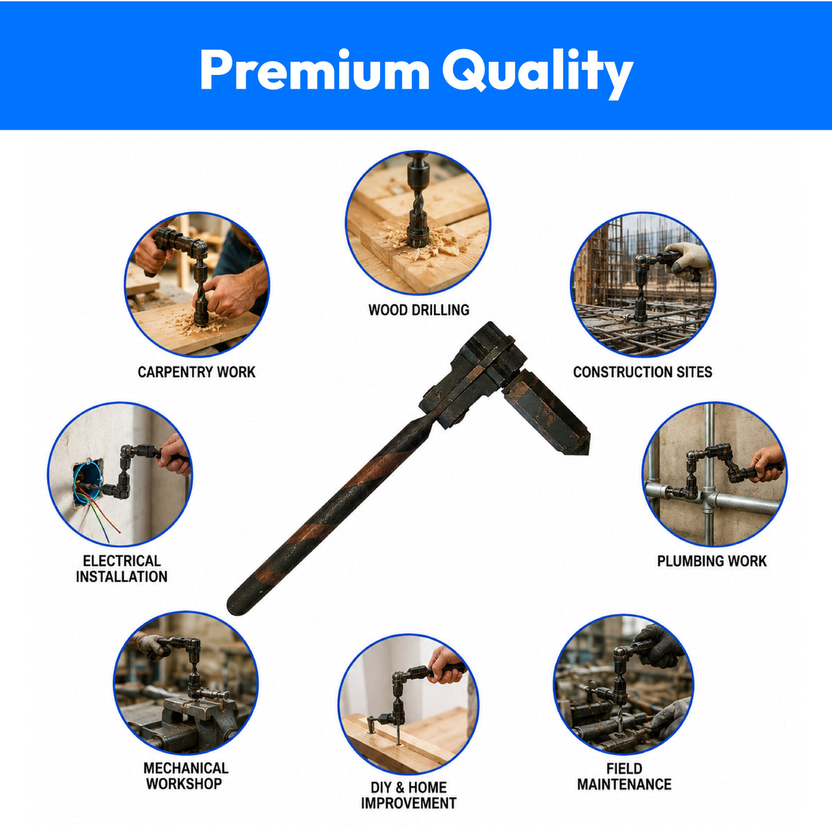 Implemental Engineer's Ratchet Brace - 1