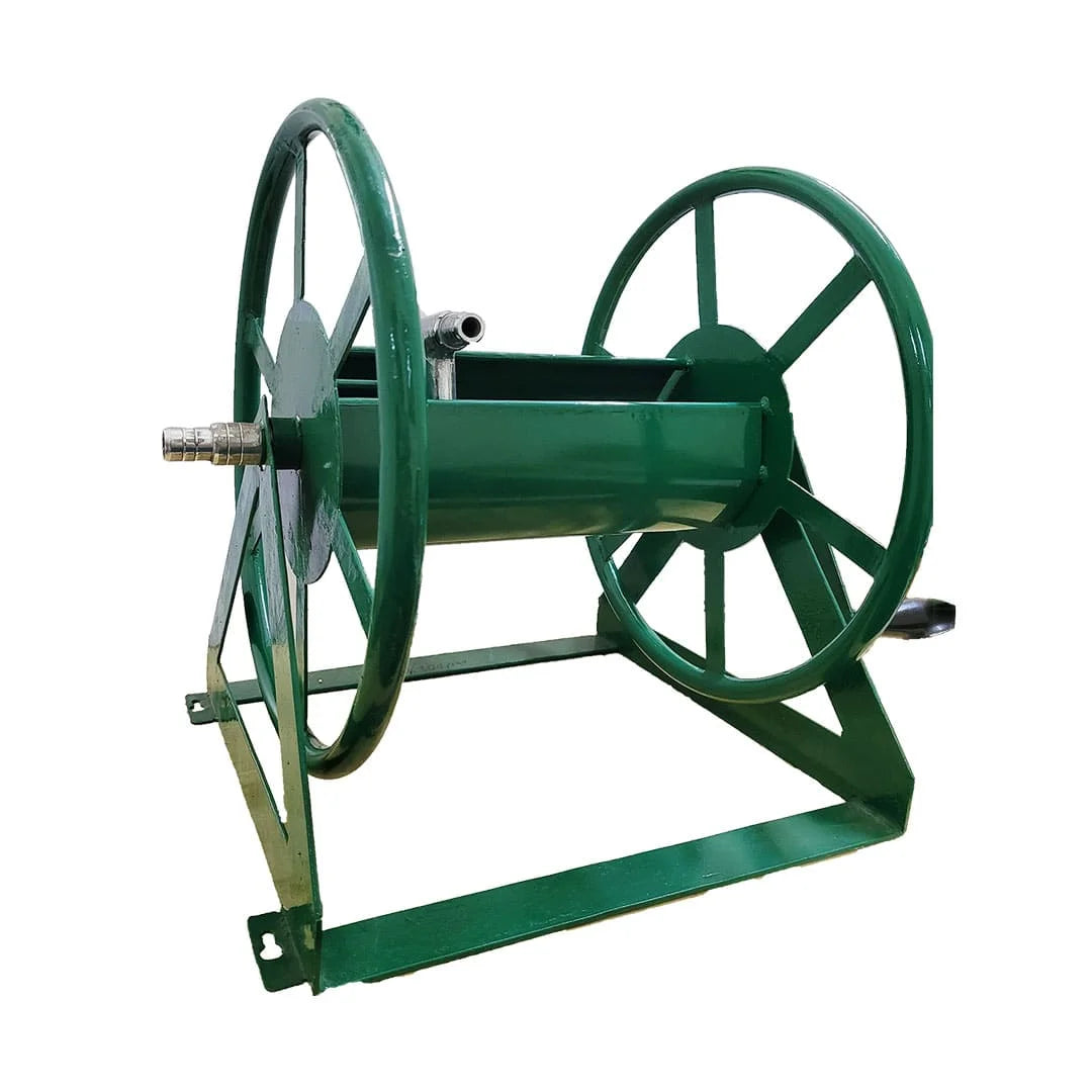 Implemental Hose Reel Wall Floor Mounted Garden Appliances - 1
