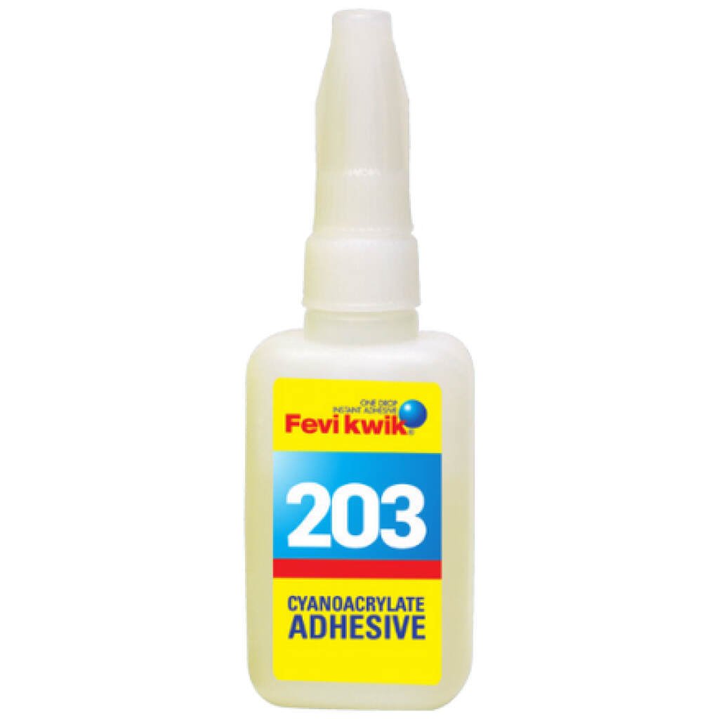 Fevi Kwik 203 Cyanoacrylate Adhesive 20g Pack Of 2 Implemental