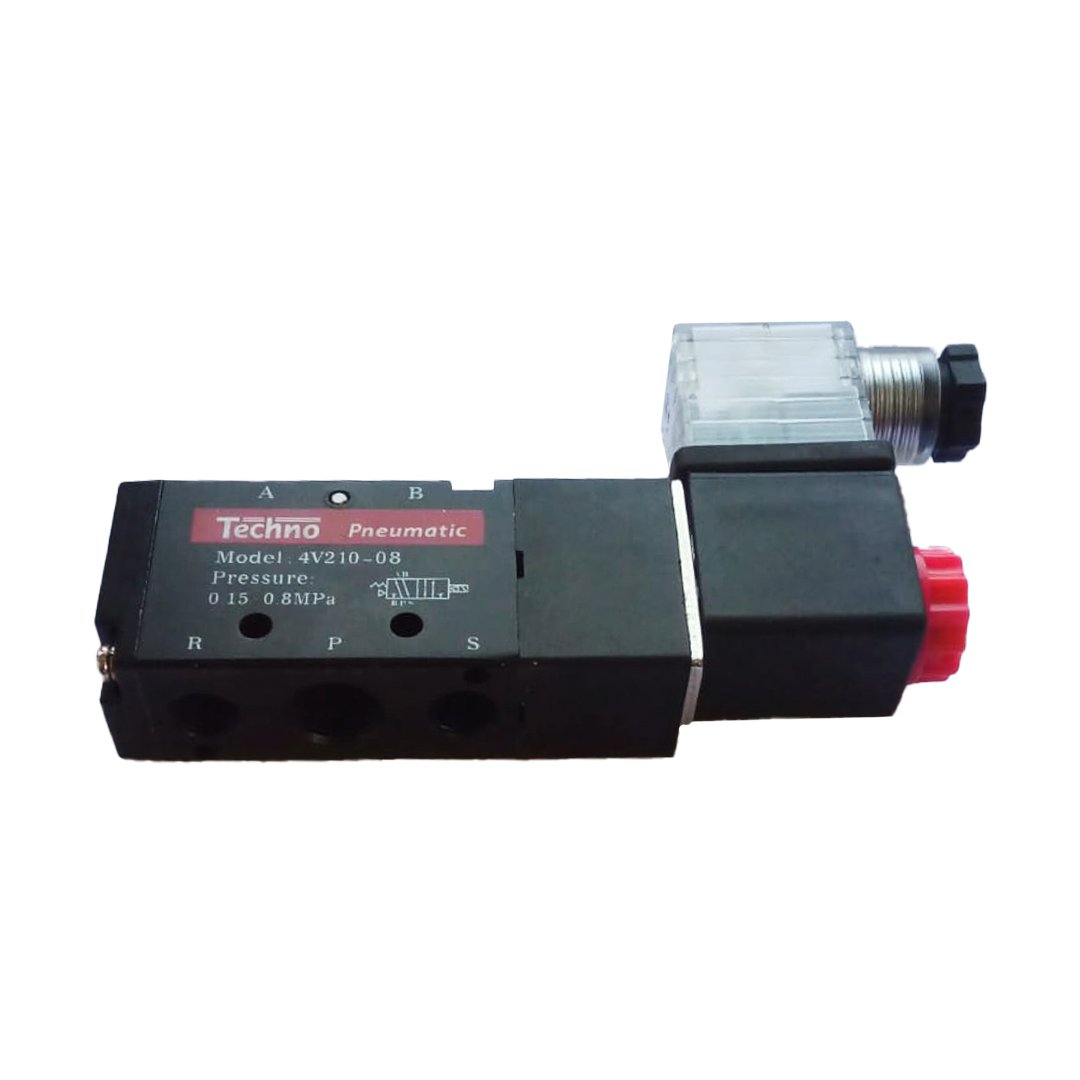 Dc Single Solenoid Valve V Inch Way V Implemental