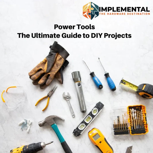 Power Tools: The Ultimate Guide to DIY Projects
