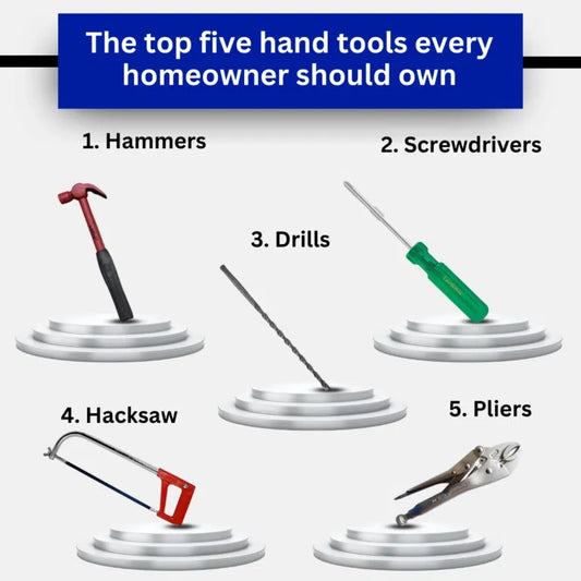 The top five hand tools every homeowner should own