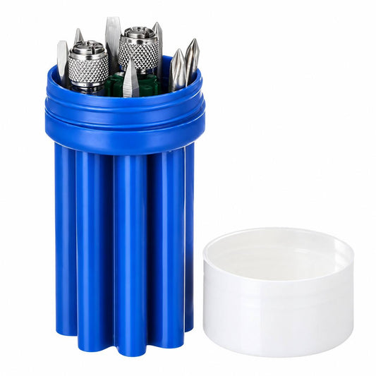 PYE-595-Electrical Tester Screwdriver Kit with 8 in 1 Blades