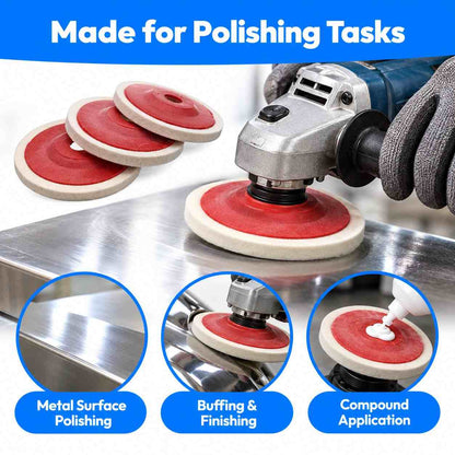 4 Inch Polishing Disc Pad - Pack of 3