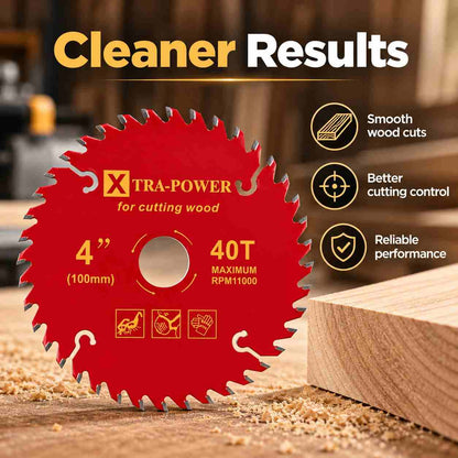 Implemental Xtra Power TCT Cutting Disc ATB Tooth For Wood Cutting - 1