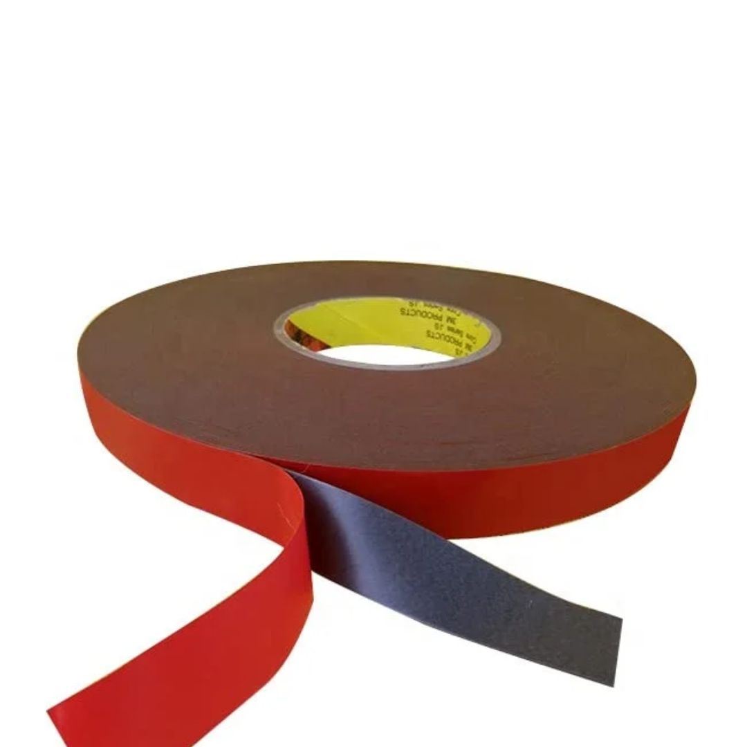 Double-sided Acrylic Foam Tape 12mmx10mt-Red Color