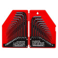 HUROFE Hex Key Allen Wrench Set, 30-Piece (7/250-3/8 inch, 0.7-10 mm), Long Arm and Short Arm, L Shape and Chamfered Tip，Chrome Vanadium Steel