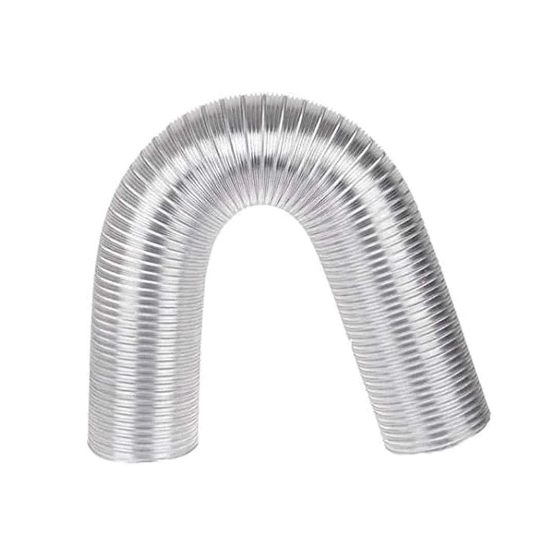 Aluminum Chimney Exhaust Pipe or Flexible Duct Pipe-10Ft.