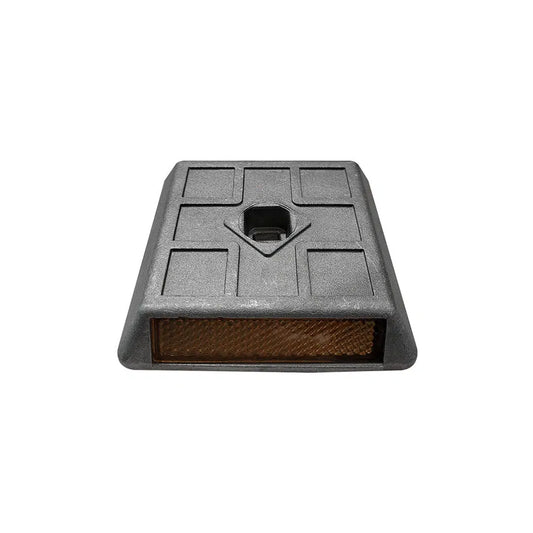Aluminum Road Studs Rectangular With Nail-4Inch