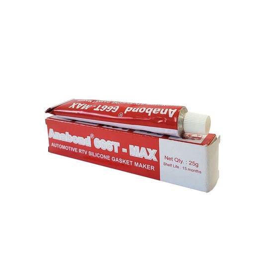 Anabond 666T- Max Automotive RTV Silicone Gasket Maker-25g Pack of 2