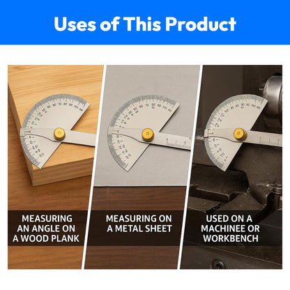 Angle Finder Arm Rule 0-180 Degrees-150MM