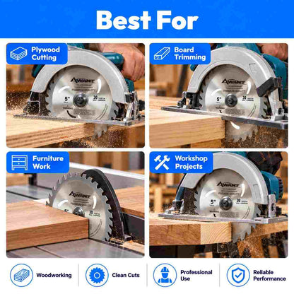 Implemental Awant Circular Saw Blade(125MM X 20MM X 30T) - 1