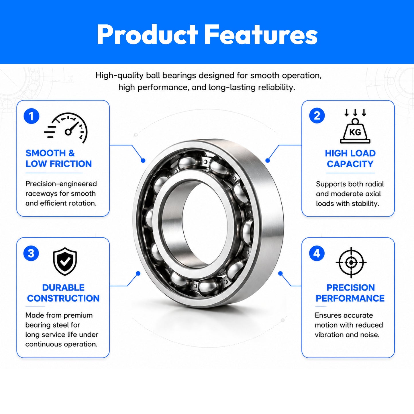 Ball Bearing - 6204ZZ
