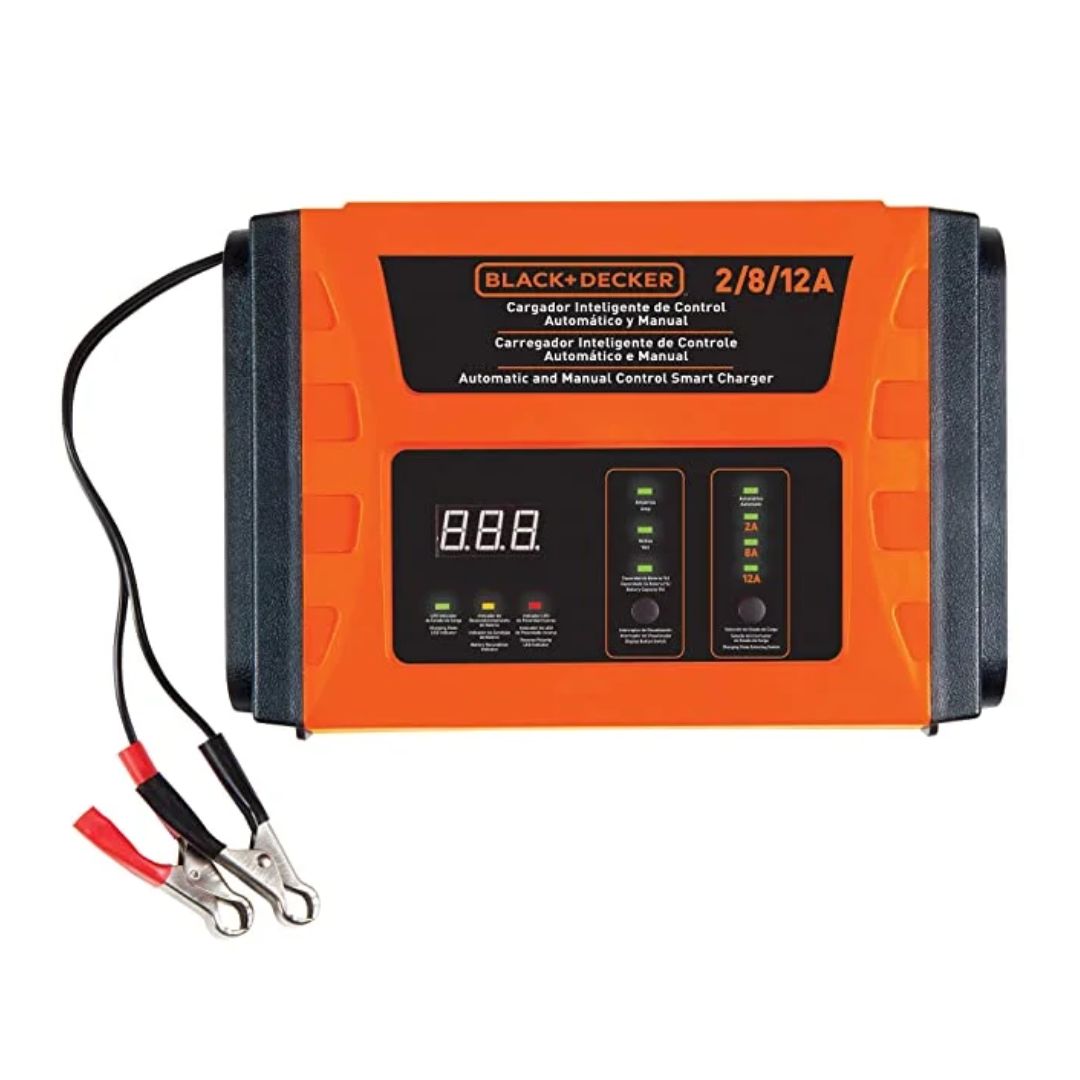 Black Decker 2/8/12A Automatic Y Manual Charger