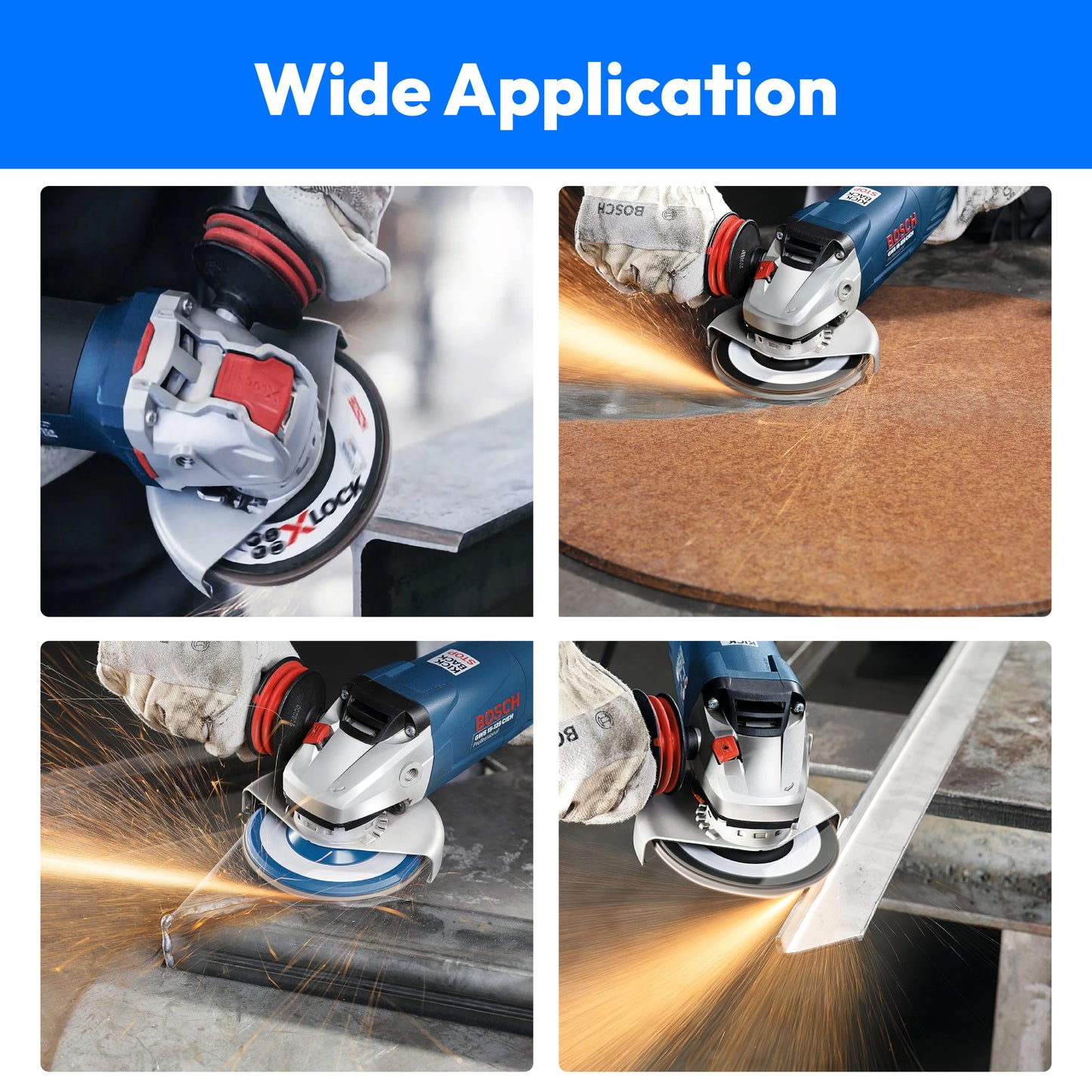 Bosch Flap Disc 5 Inch Dia-60 Grit