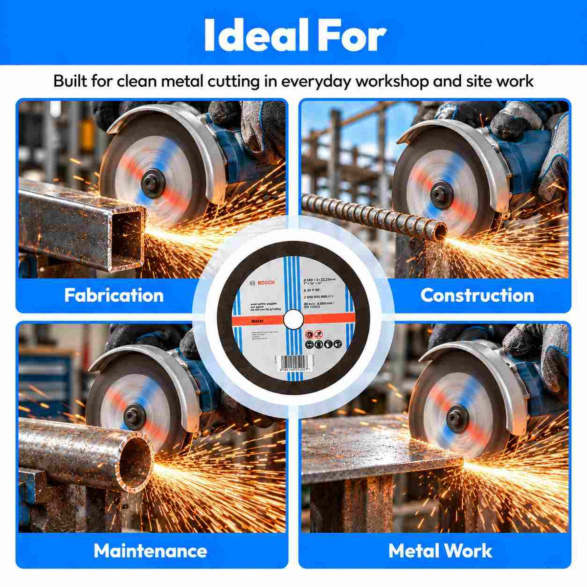 Bosch 7 Inch Cutting Wheel-3 mm