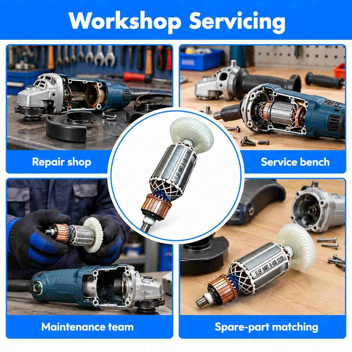 Bosch Armature Professional Angle Grinder GWS600