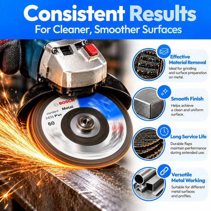 Bosch Flap Disc 5 Inch Dia-60 Grit