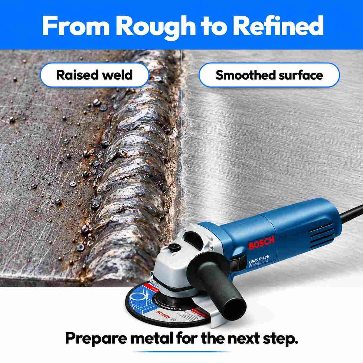 Bosch GWS 6-125 Professional Angle Grinder