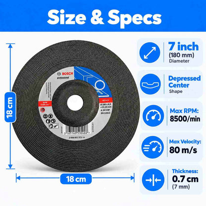 Bosch Grinding Wheel-7inch