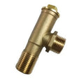 Brass Ferrule Valve Screwed Male Ends-15MM