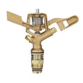Brass Automatic Rotating Sprinkler with Nozzle Thread - 3/4INCH