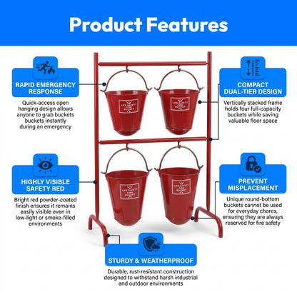 Safety Plus Fire Bucket Stand