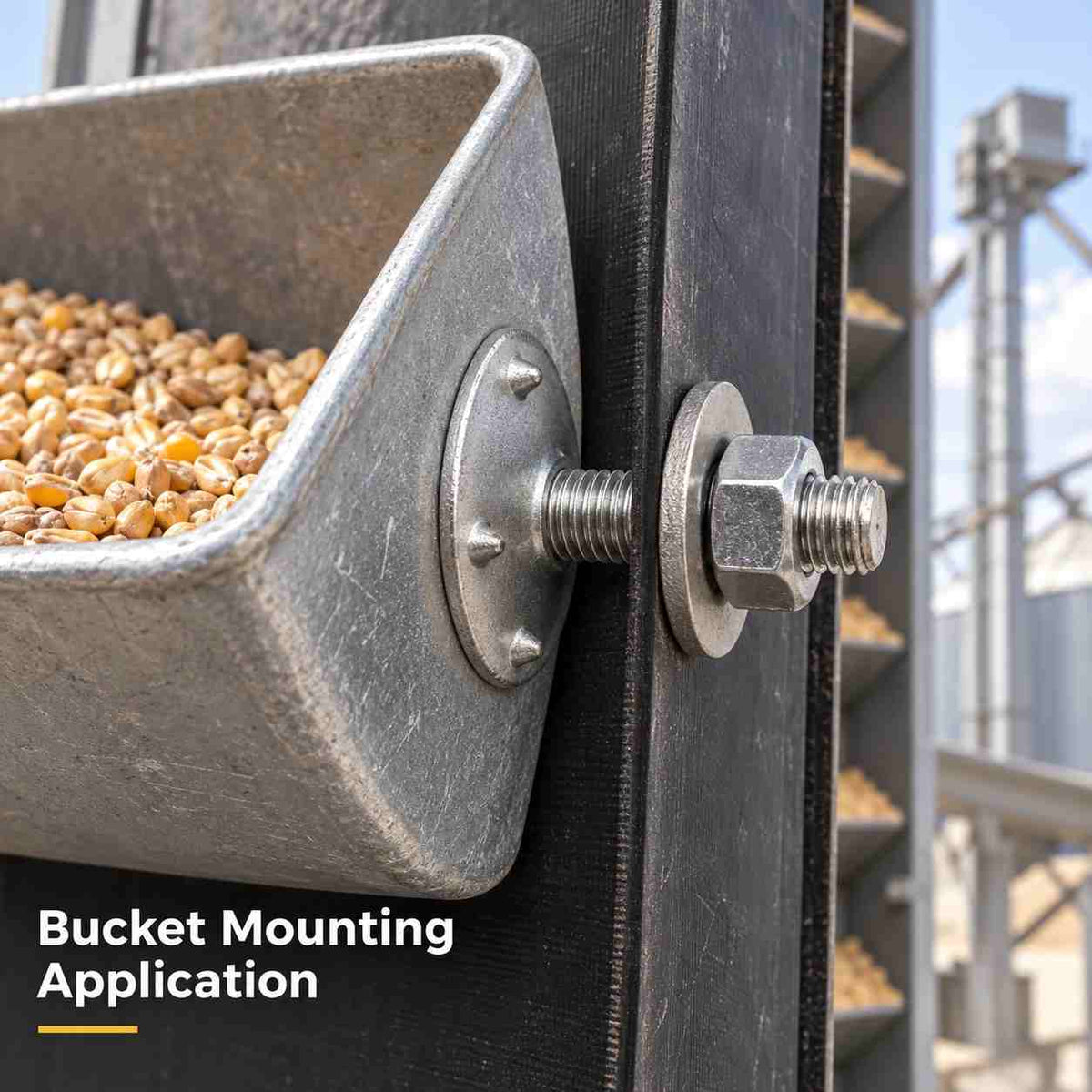 Bucket elevator bolt 8X25mm