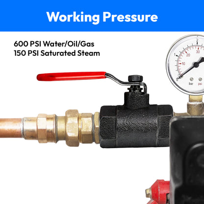 Cast Iron Ball Valve Screwed
