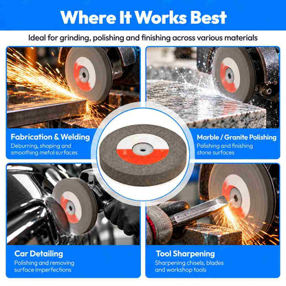 Carborundum Grinding Wheel 8''