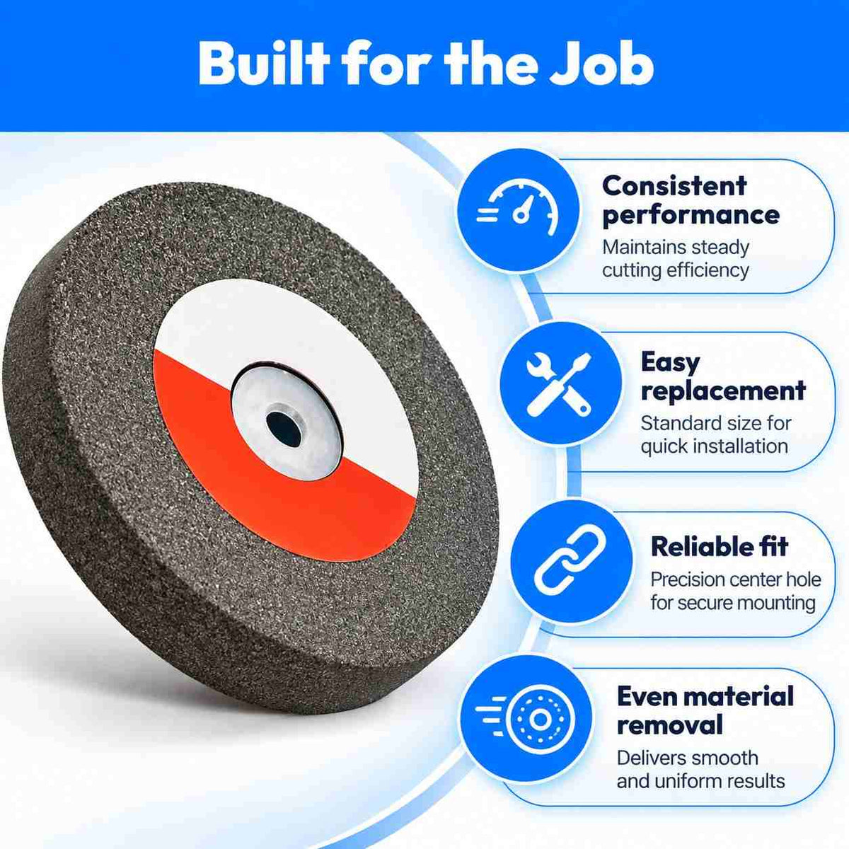 Carborundum Grinding Wheel 8''