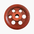 Cast Iron Rope Pulley Bor size 6205 Bearing-8Inch