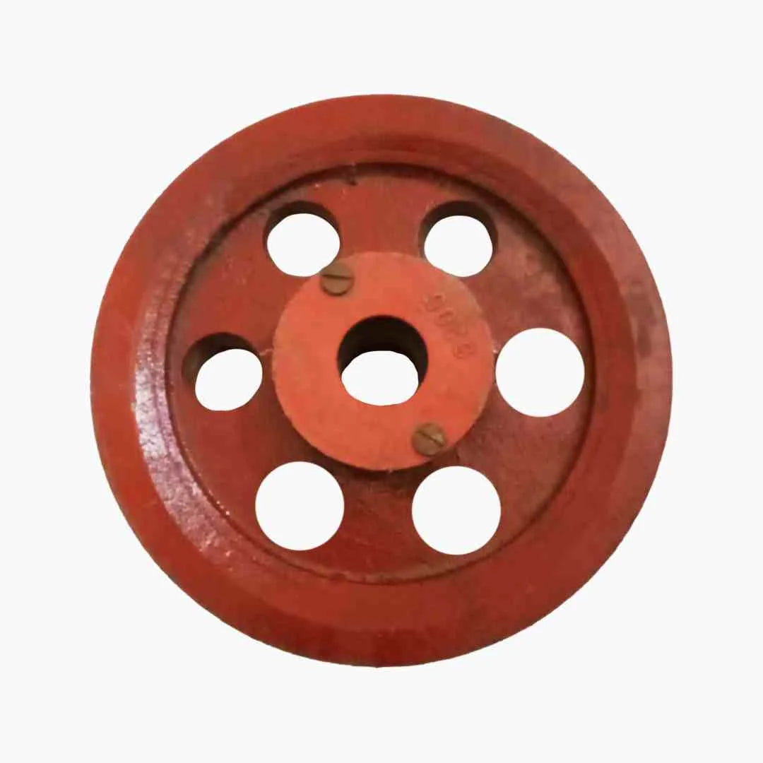 Cast Iron Rope Pulley Bor size 6205 Bearing-8Inch