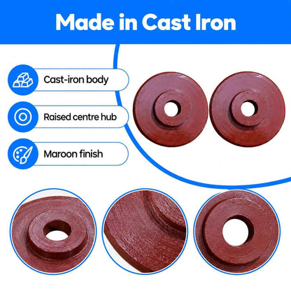 Cast Iron Grinder Adda Plate - 3 X 1 INCH