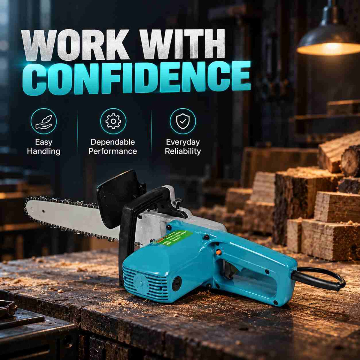 Implemental Chain Saw Electric-16Inch - 1