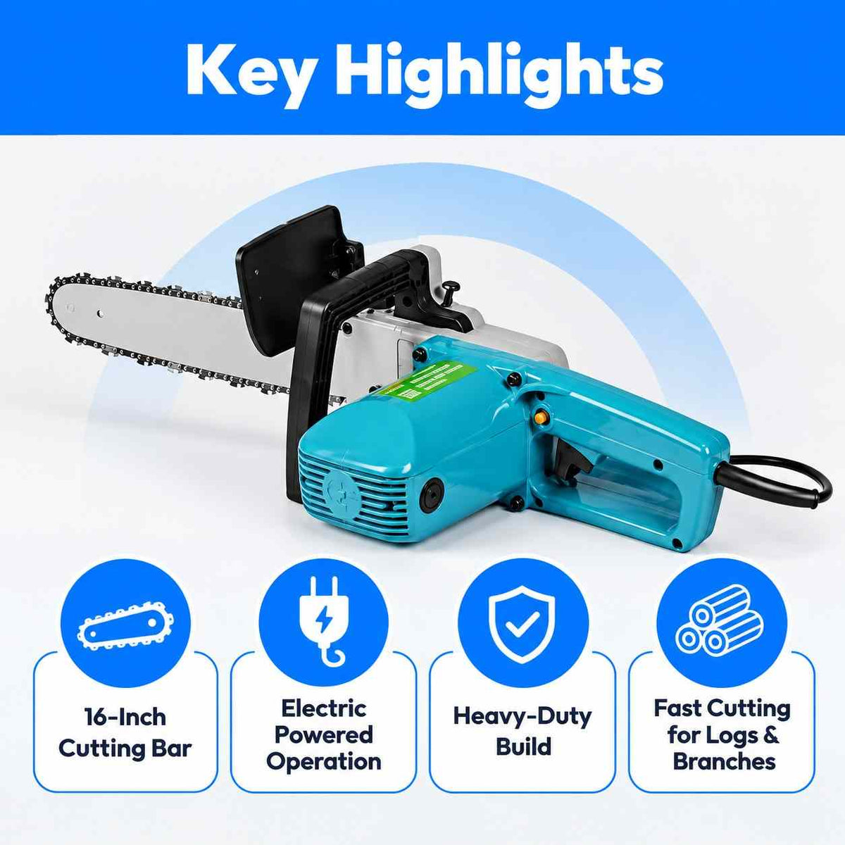 Chain Saw Electric-16Inch
