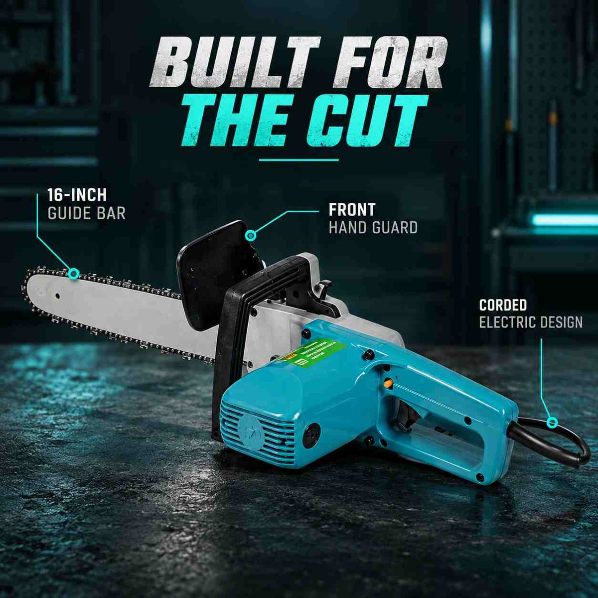 Implemental Chain Saw Electric-16Inch - 1