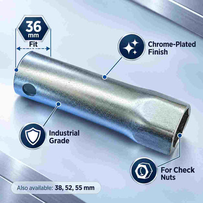 Check Nut Spanner Hex Socket Spanner Tool for Check Nuts-36mm
