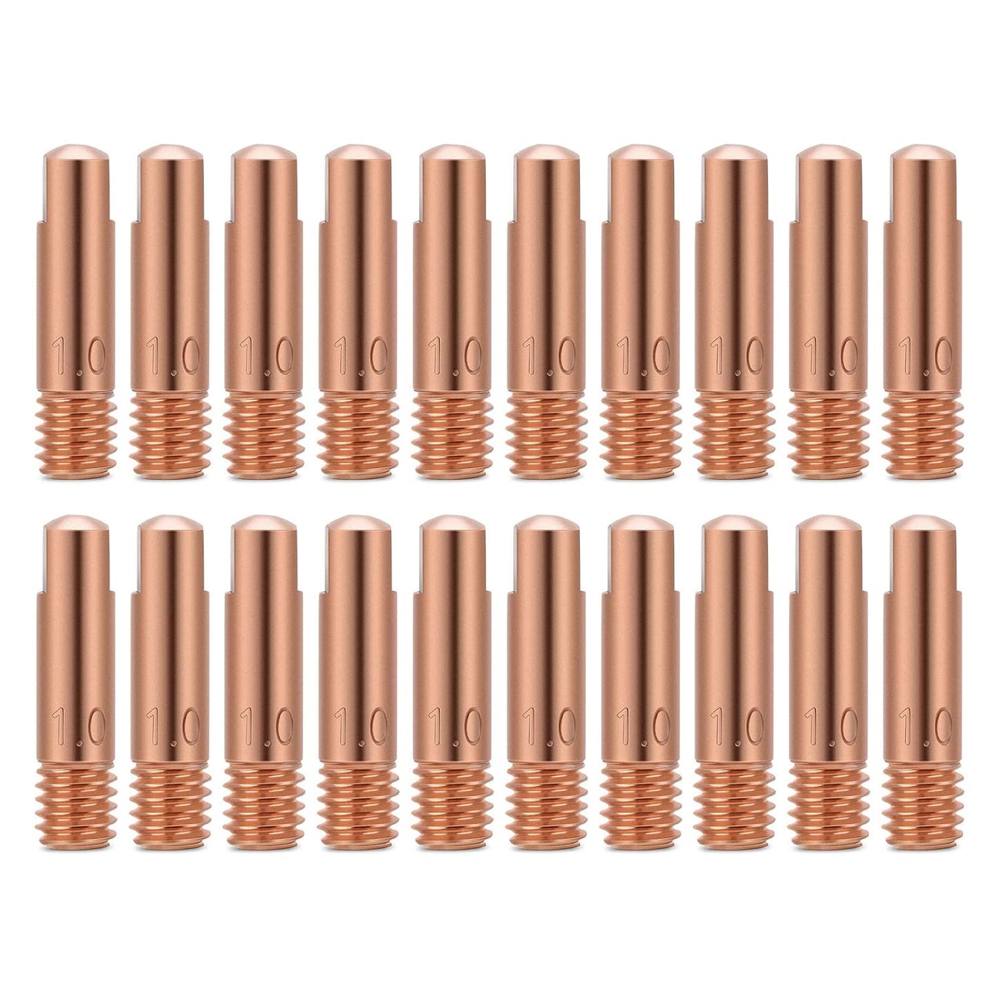 Copper Contact Tip For MIG/MAG Welding Torch-0.8MM-20PCS