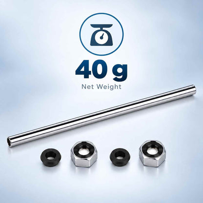 Copper Connection Pipe With 2 CP Nuts