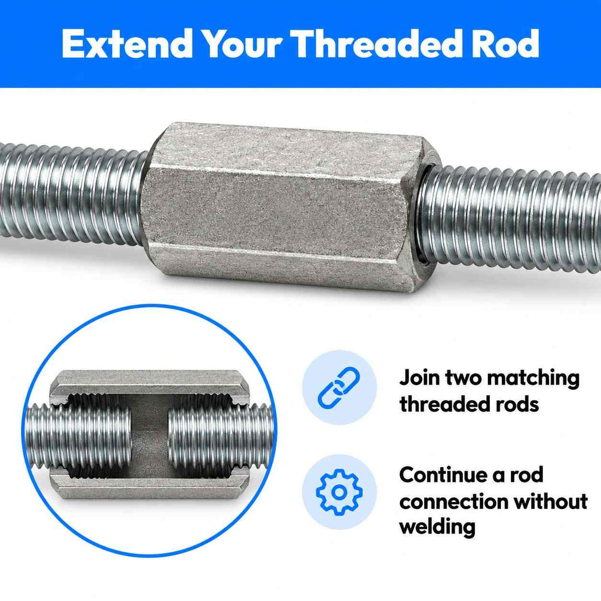 Coupling Nut(Pack of 10)