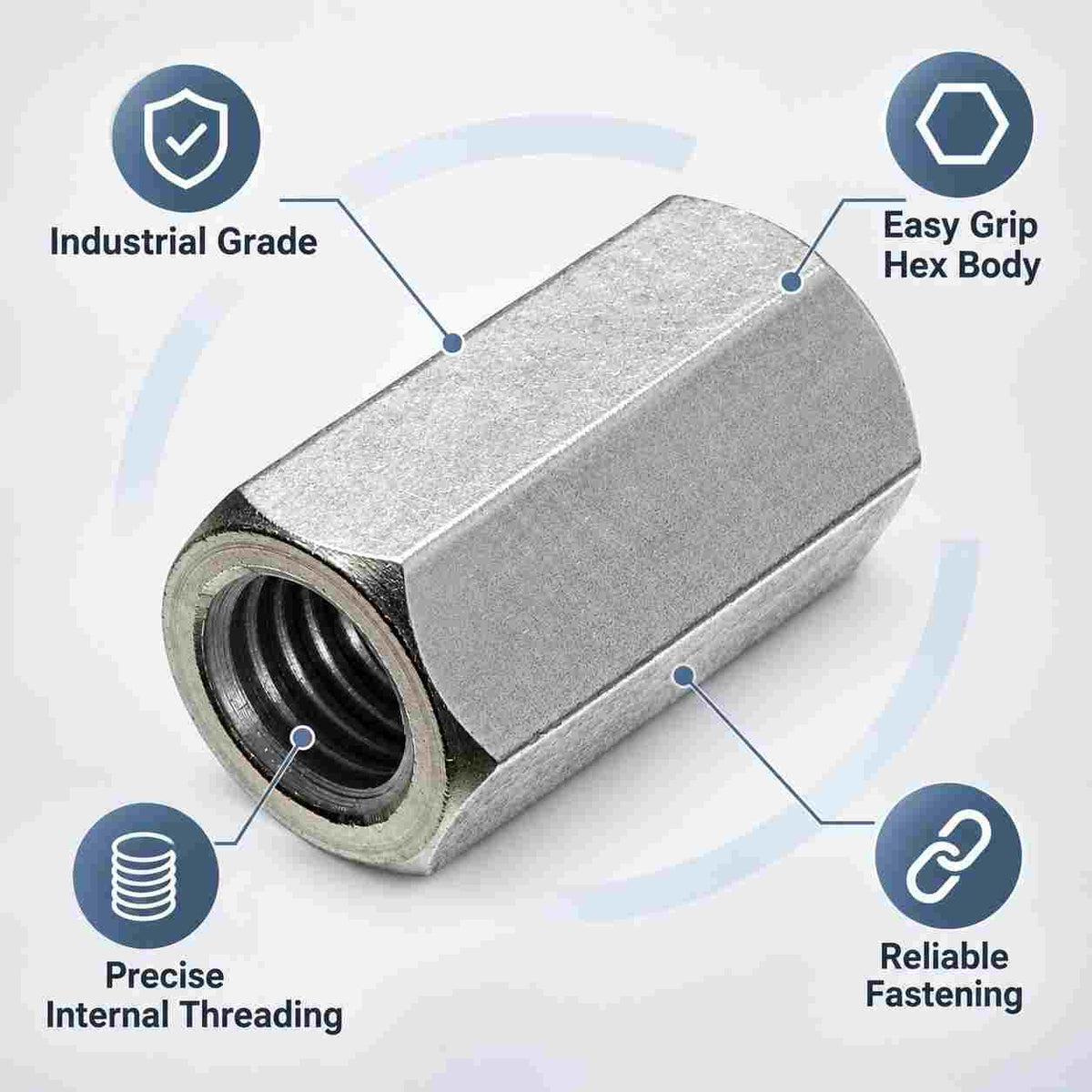 Coupling Nut(Pack of 10)
