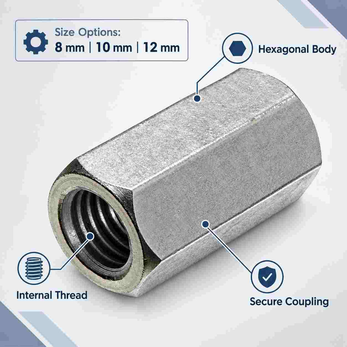 Coupling Nut(Pack of 10)