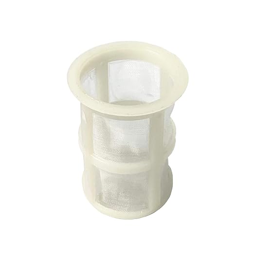 Fuel Tank Cup Filter Strainer for Yanmar Diesel Engine, Plastic Mesh, Aftermarket Replacement