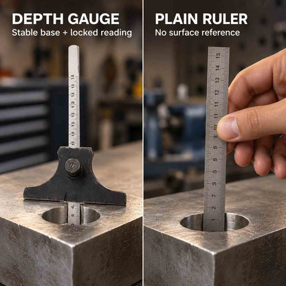Implemental DEPTH GAUGE 6 INCH/150 MM - 1