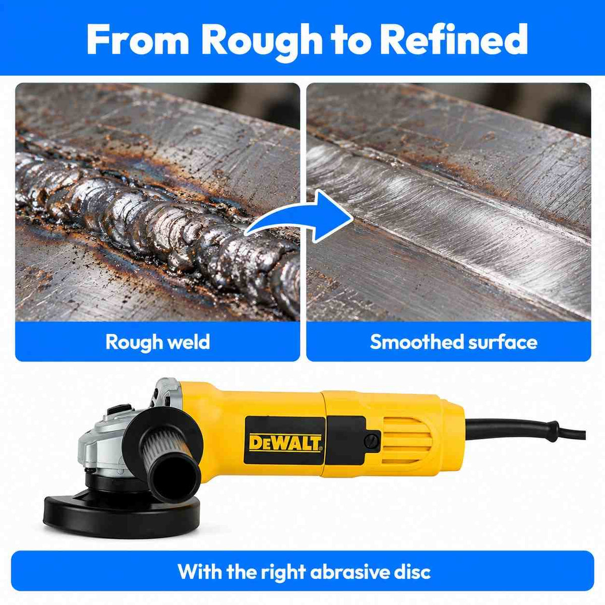 Dewalt Angle Grinder DW801 850W (100mm)