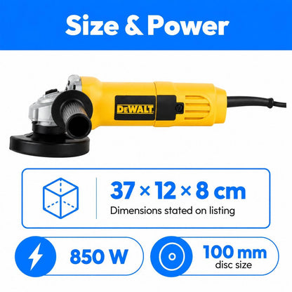 Dewalt Angle Grinder DW801 850W (100mm)