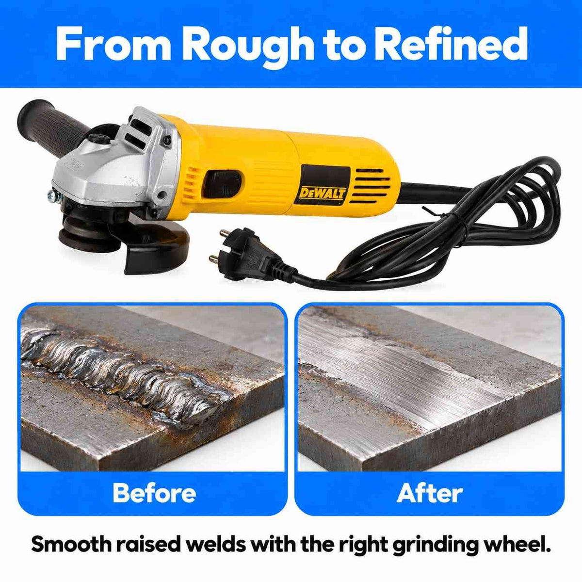 Dewalt Angle Grinder DW810 -IN 100mm (Grinder)