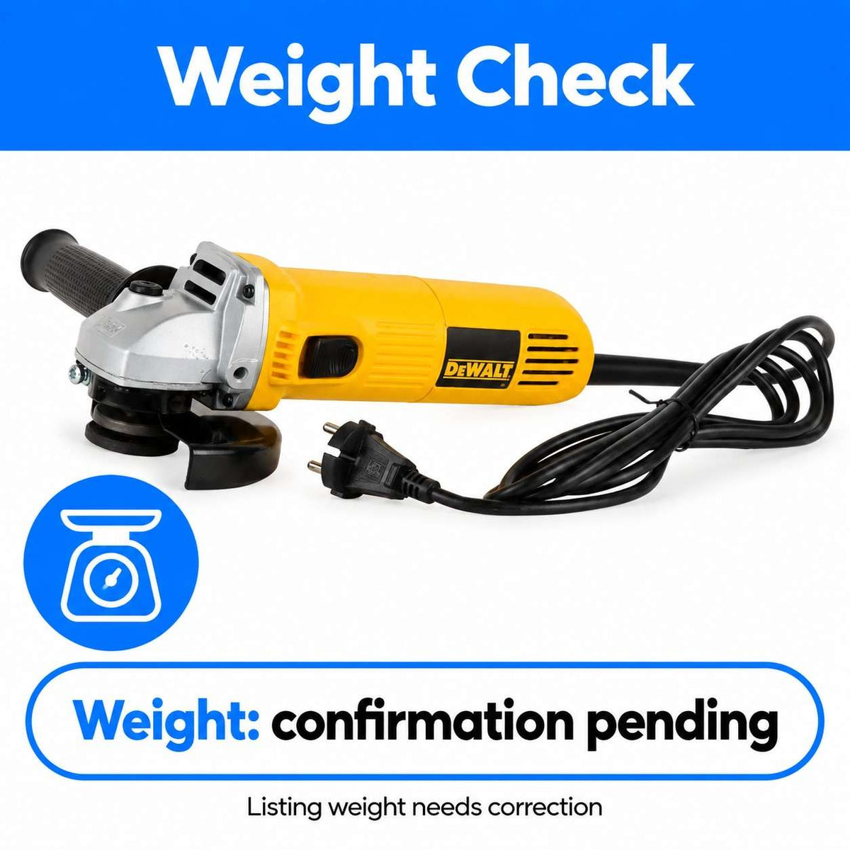 Dewalt Angle Grinder DW810 -IN 100mm (Grinder)