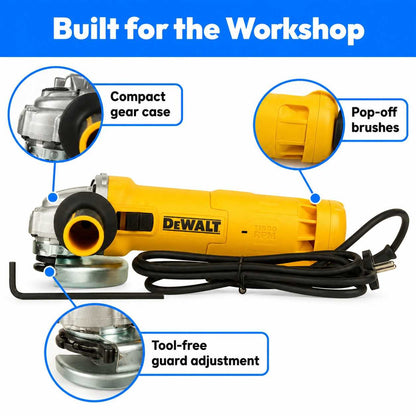 Dewalt DWE4235 1400W Angle Grinder-125mm